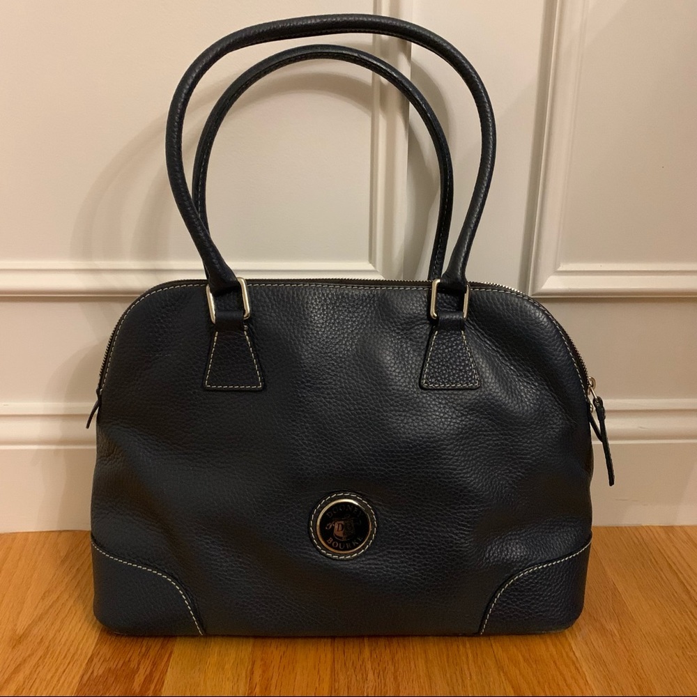 Dooney & Bourke - Navy Pebbled Leather
